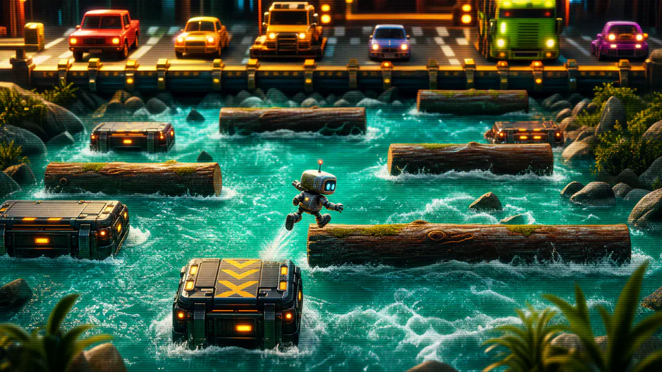 Промо-иллюстрация River Hop